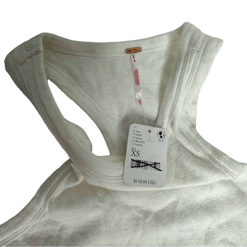 NWT Free People Akino Tank Midi Parachute Dress white xs - Picture 9 of 11